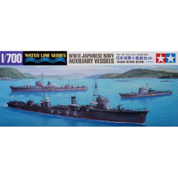Tamiya 1/700 Model Waterline Kit WWII IJN Japanese Navy Auxiliary Vessels 31519 